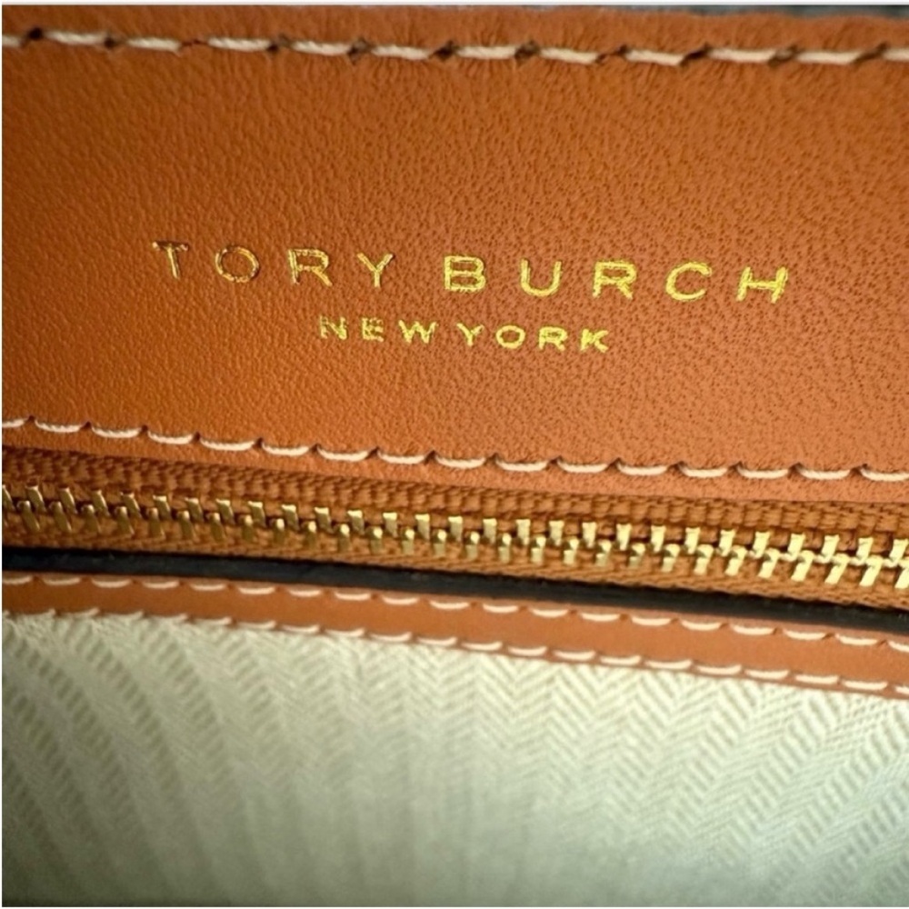 🆕- Tory Burch Miller Striped Plaid Double Weave Crossbody Bag. - Picture 12 of 13